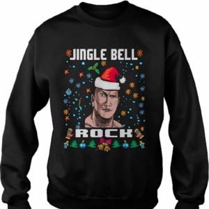 Jingle Bell Rock Christmas Jumper Black