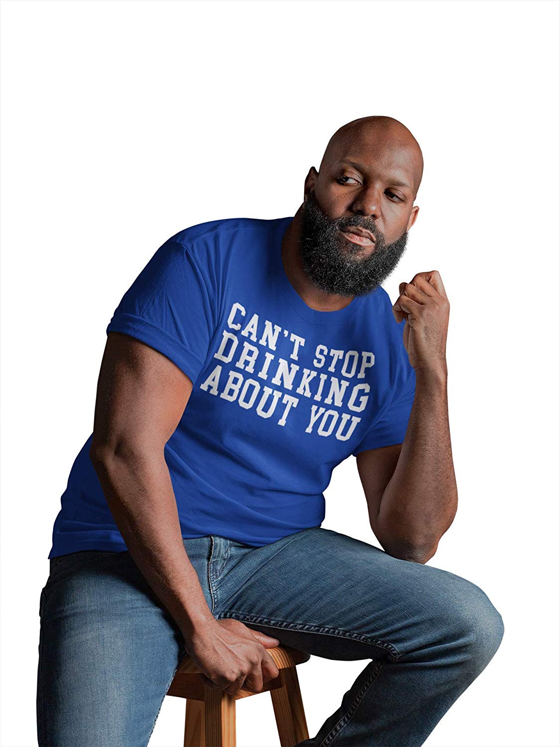 Cant Stop Drinking T Shirt Blue Cant Stop Drinking T-Shirt Blue