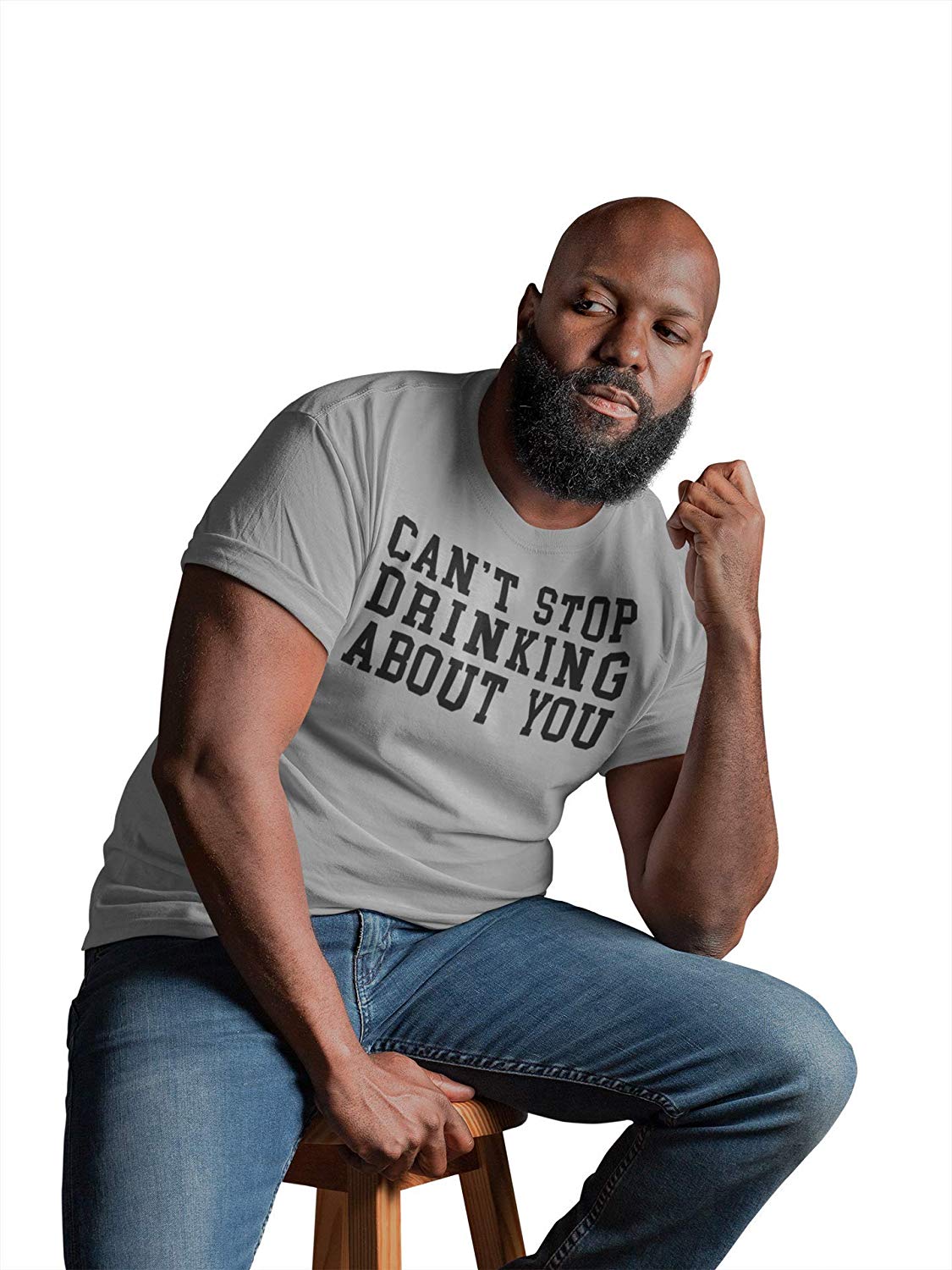 Cant Stop Drinking T Shirt Grey Cant Stop Drinking T-Shirt Grey