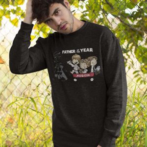 Father of The Year Darth Vadar Jumper Black A