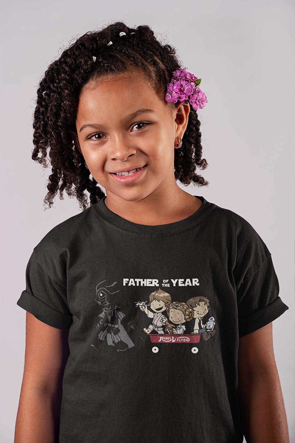 Father of The Year Darth Vadar Kids T Shirt Black A Father of The Year Darth Vadar Kids T-Shirt Black A