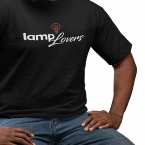 Lamp Lovers Mens T-Shirt Black