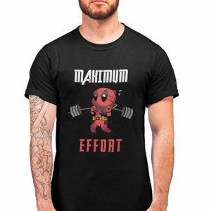 Maximum Effort Deadpool T-Shirt Black