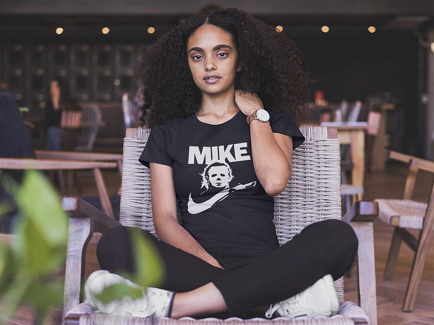 Mike Horror T Shirt Black C Mike Horror T-Shirt Black C