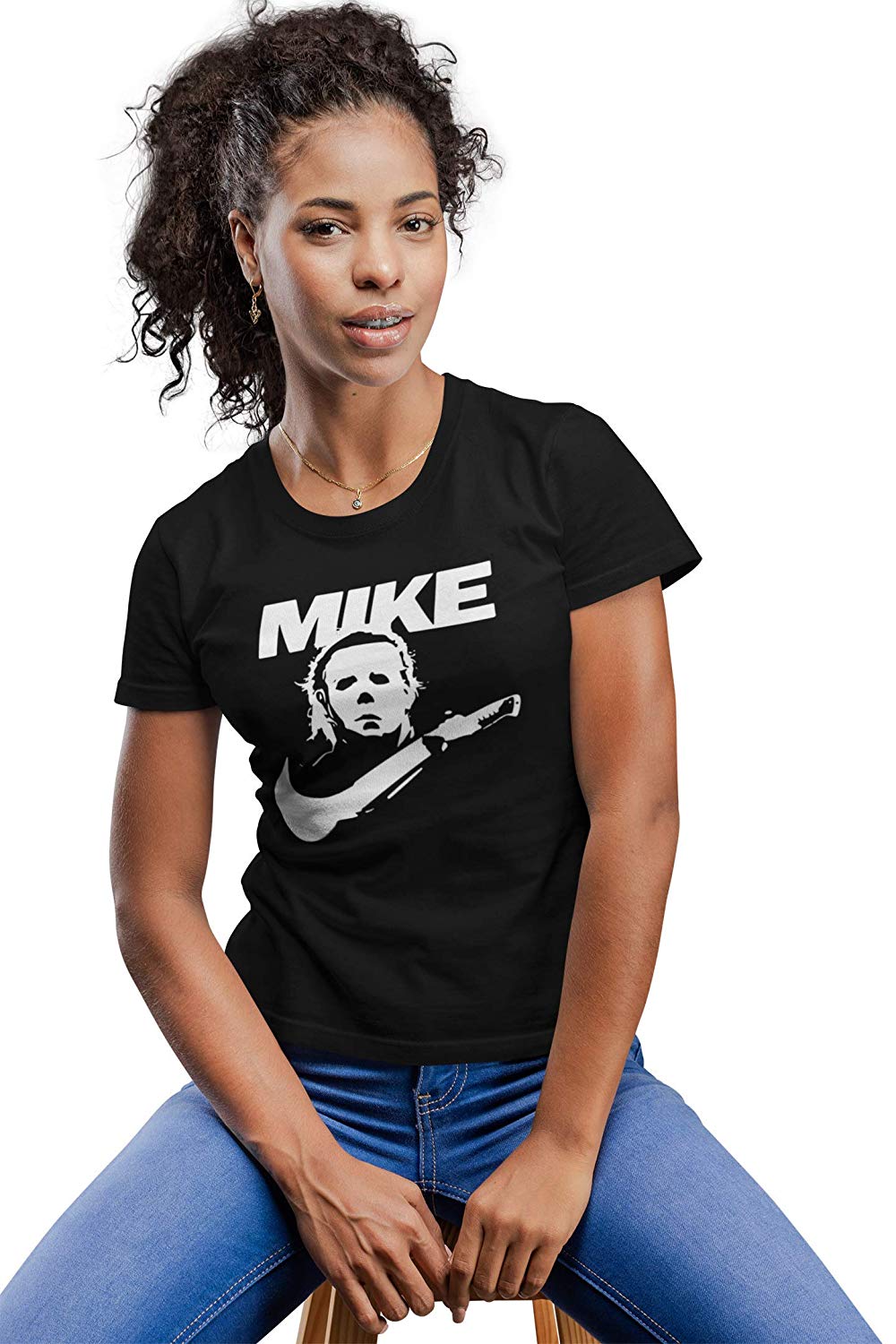 Mike Horror T Shirt Black Mike Horror T-Shirt Black