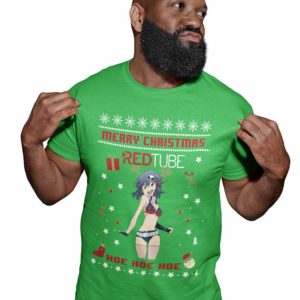 RedTube Merry Christmas T-Shirt Green