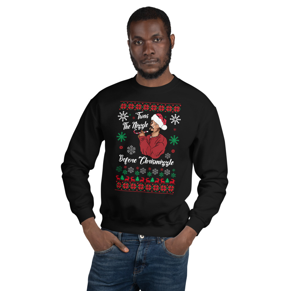 mockup 28587d951 snoop dogg christmas sweater black