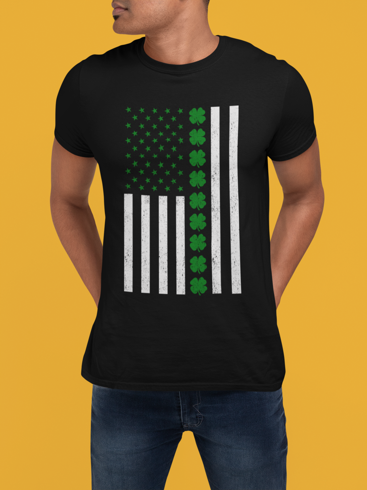 American Irish Flag St Patricks Day