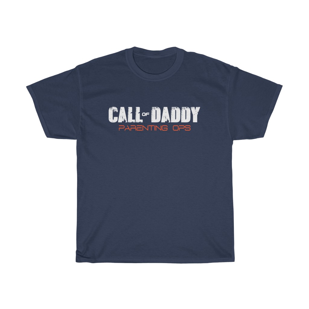 11988 15 Call Of Daddy Parenting Ops Father's Day tshirt - navy blue