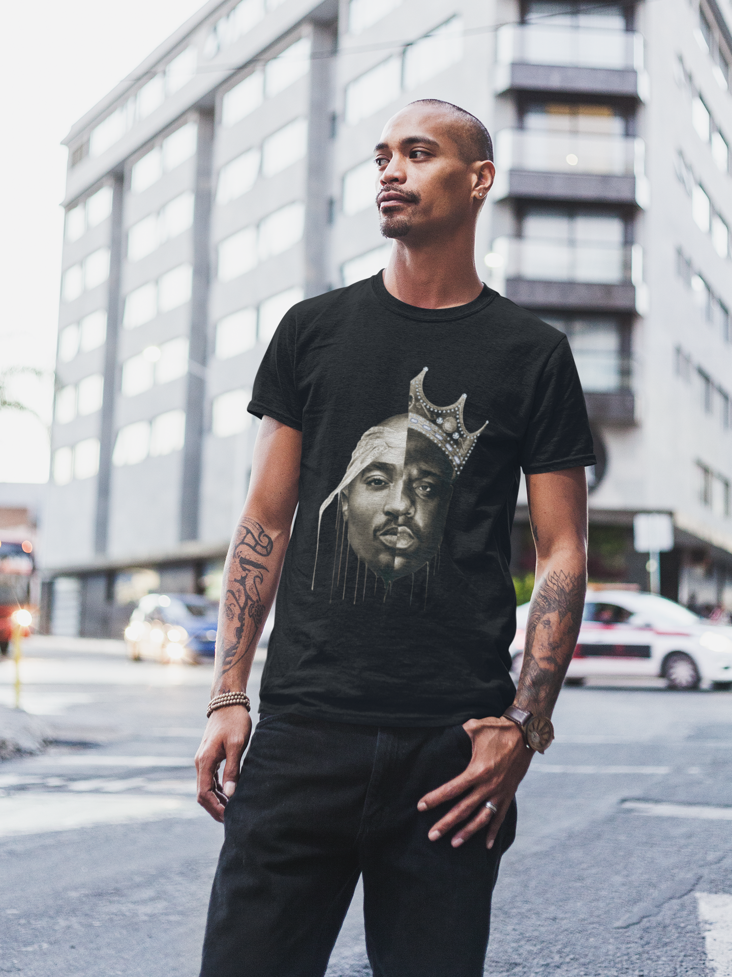 2Pac and Notorious BIG Vintage | T Shirt Memes