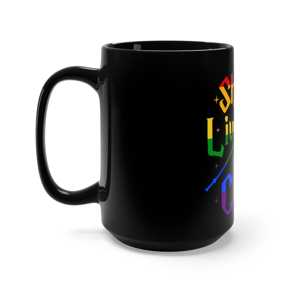 Closet mug Black Mug 15oz