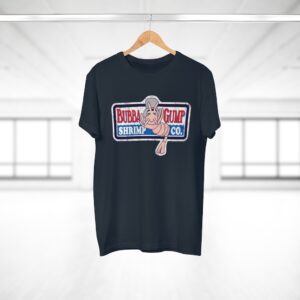 Bubba Gump Shrimp Co Single Jersey Men's T hanging-shirt