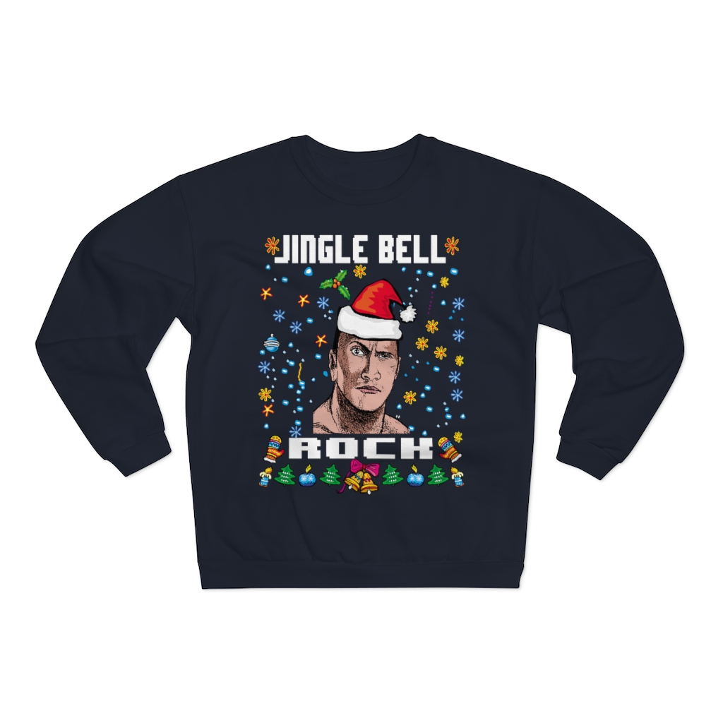 63731 10 JINGLE BELL ROCK Unisex Crew Neck Sweatshirt front