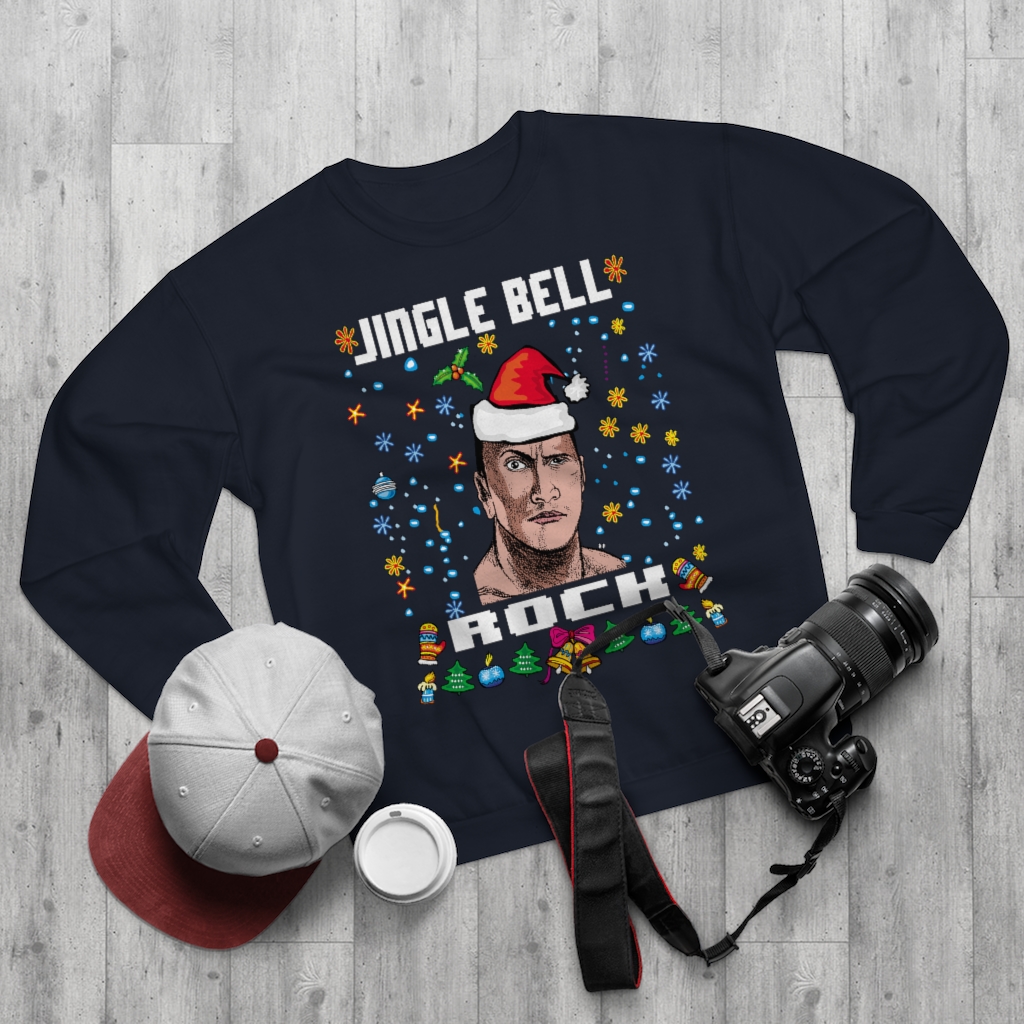 63731 11 JINGLE BELL ROCK Unisex Crew Neck Sweatshirt front