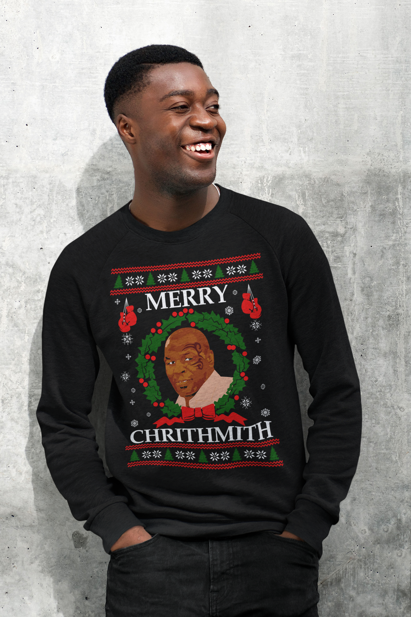 Merry Chrithmith Sweatshirt 1 Merry Chrithmith Funny ugly Christmas sweatshirt