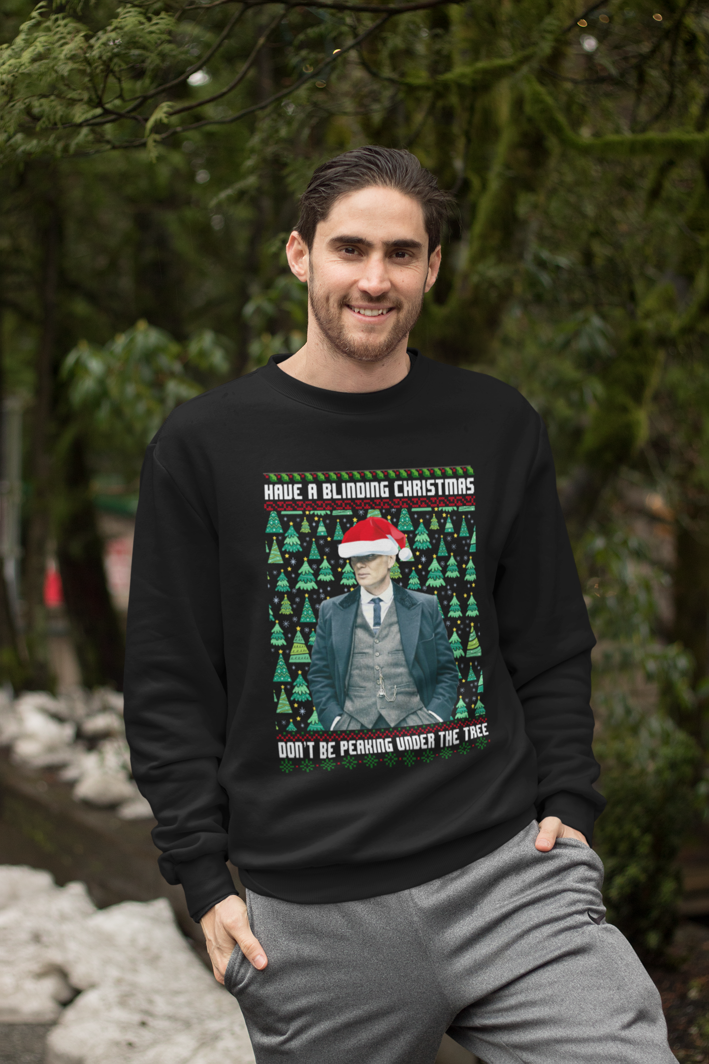 Peaky Blinders Blinding Christmas Sweatshirt Peaky Blinders Blinding Christmas