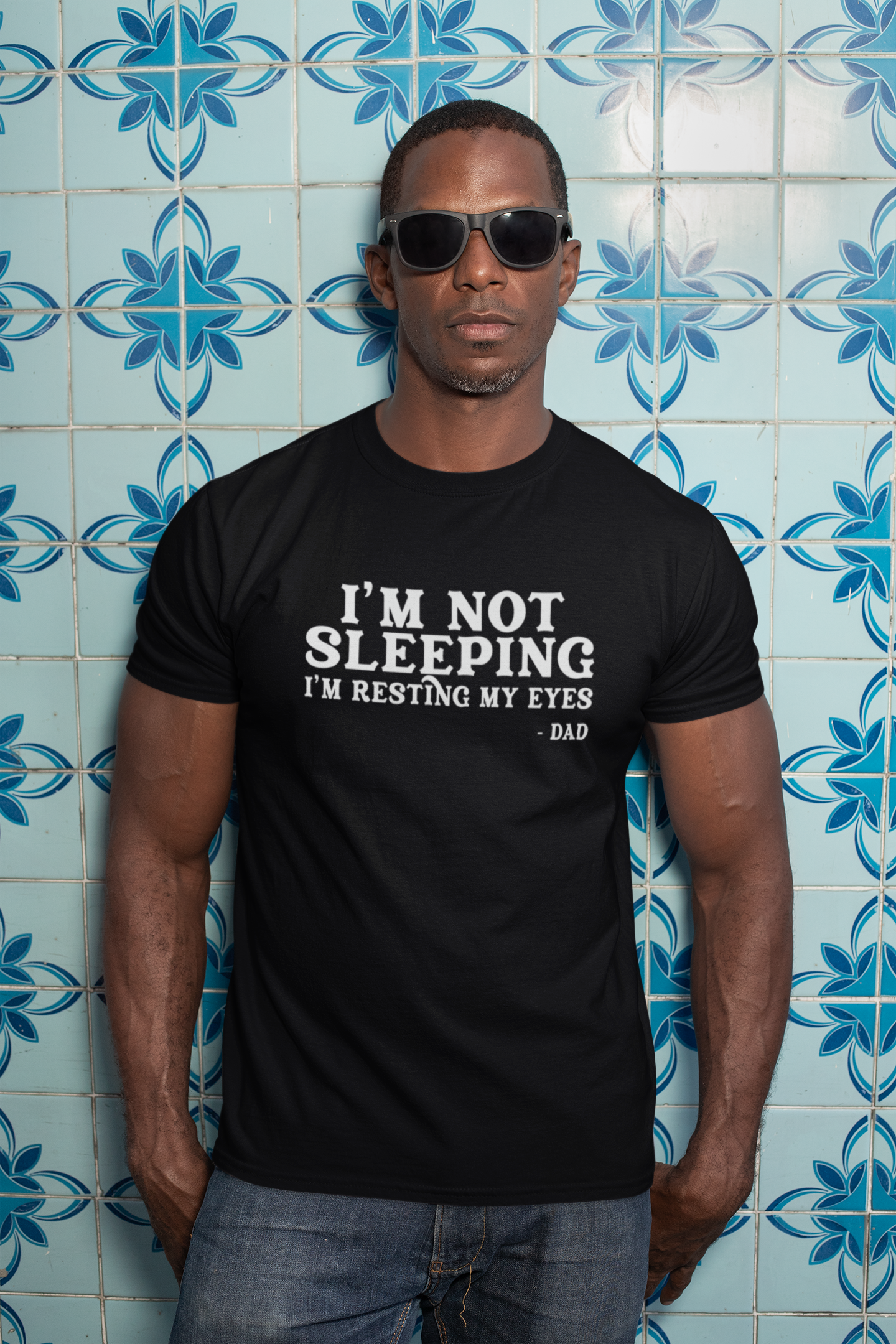 Resting my eyes t shirt 2 I'm Not Sleeping I'm Resting My Eyes Father's Day