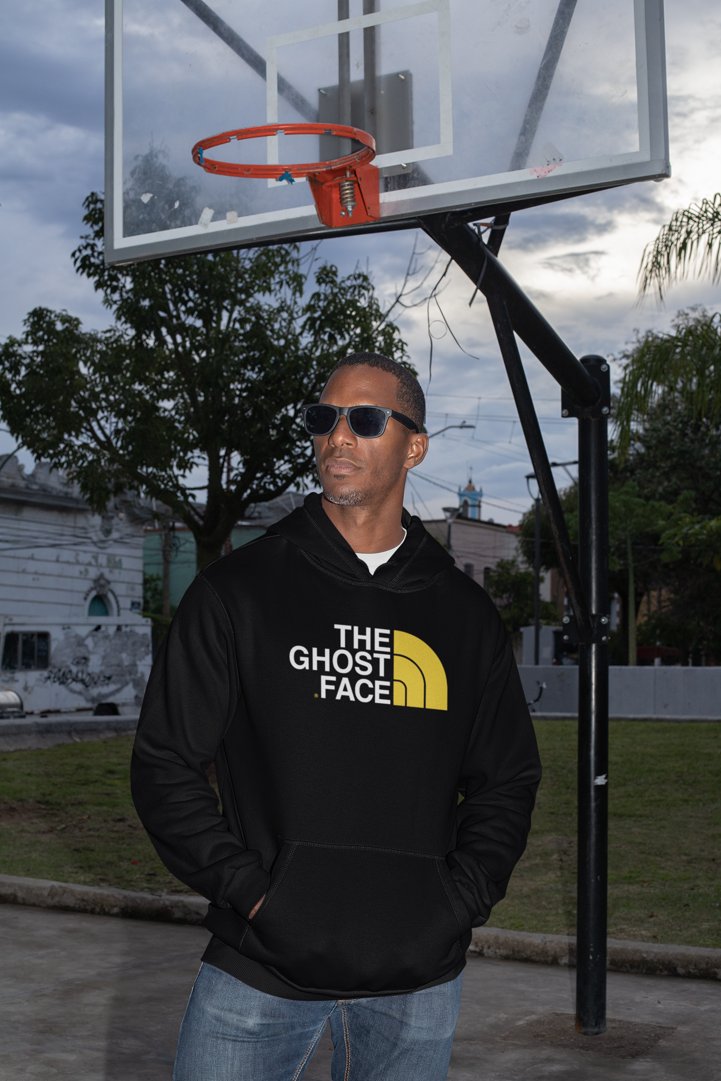 Wu Tang The Ghost Face Hoodie Wu the Ghost Face Hip Hop Hoodie