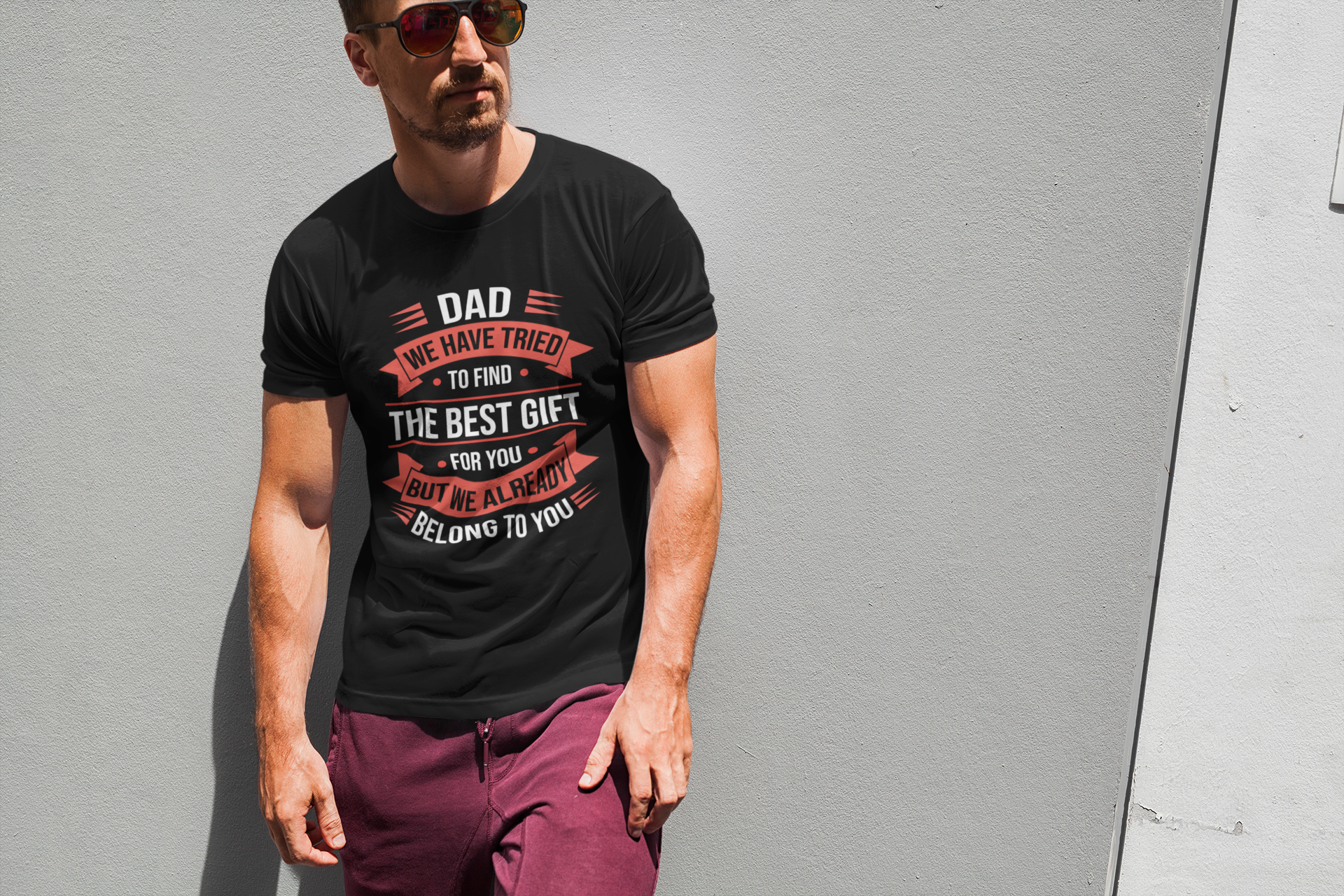 dad best gift t shirt Dad The Best Gift Father's Day