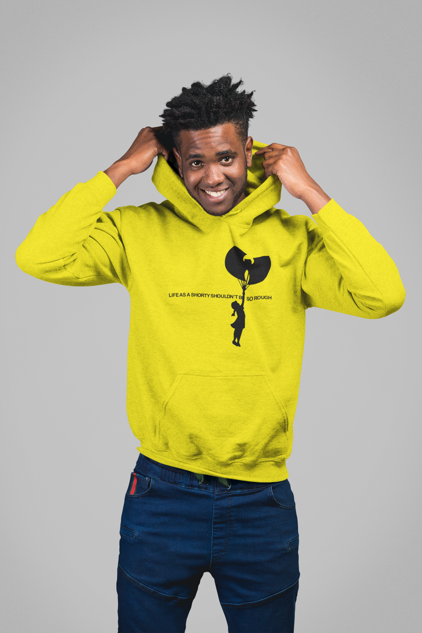 shorty hood Life As A Shorty Wu Banksy Hoodie