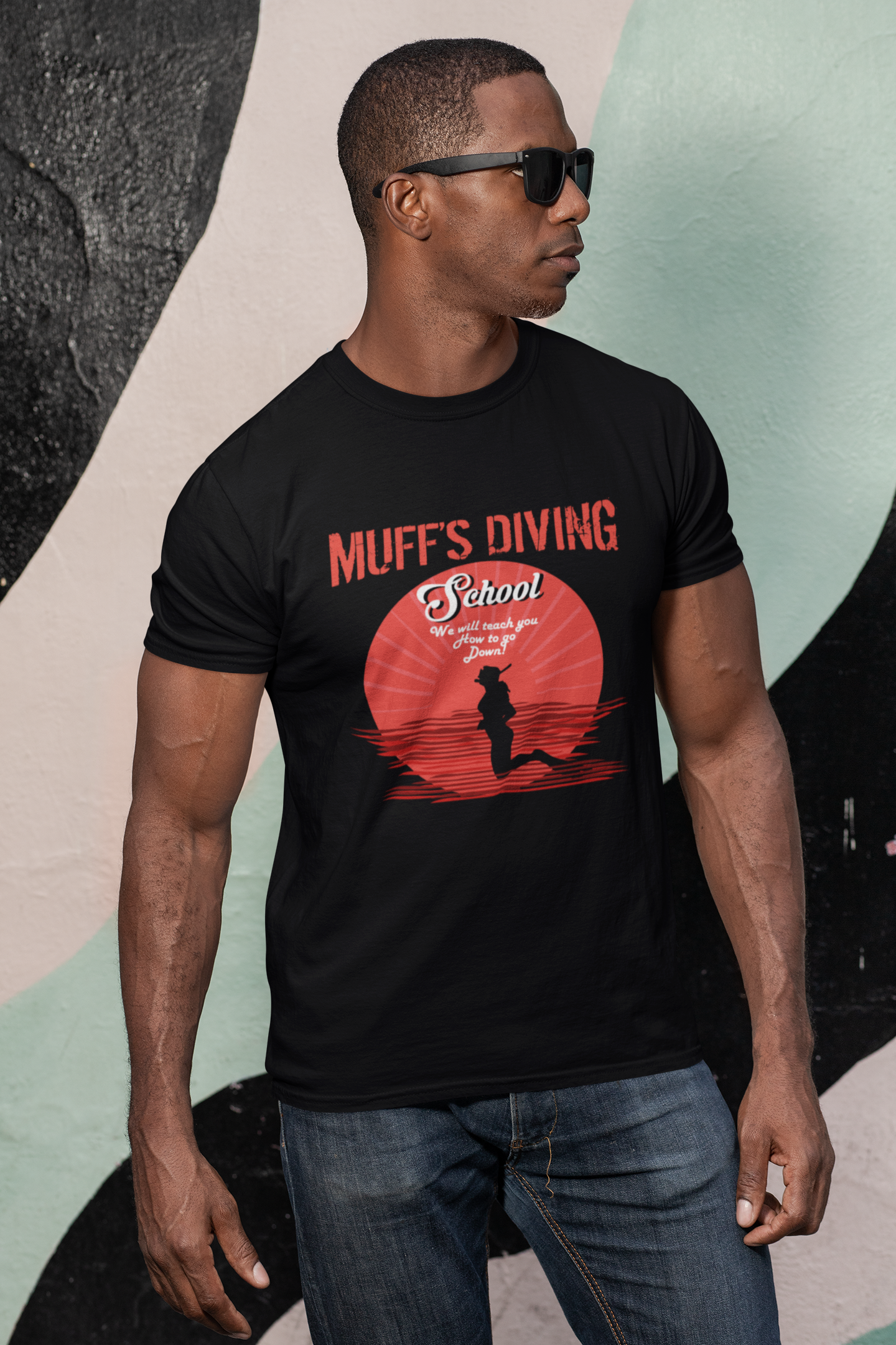 Muff Diving School Adult Meme t shirt Muff Diving School Adult Meme