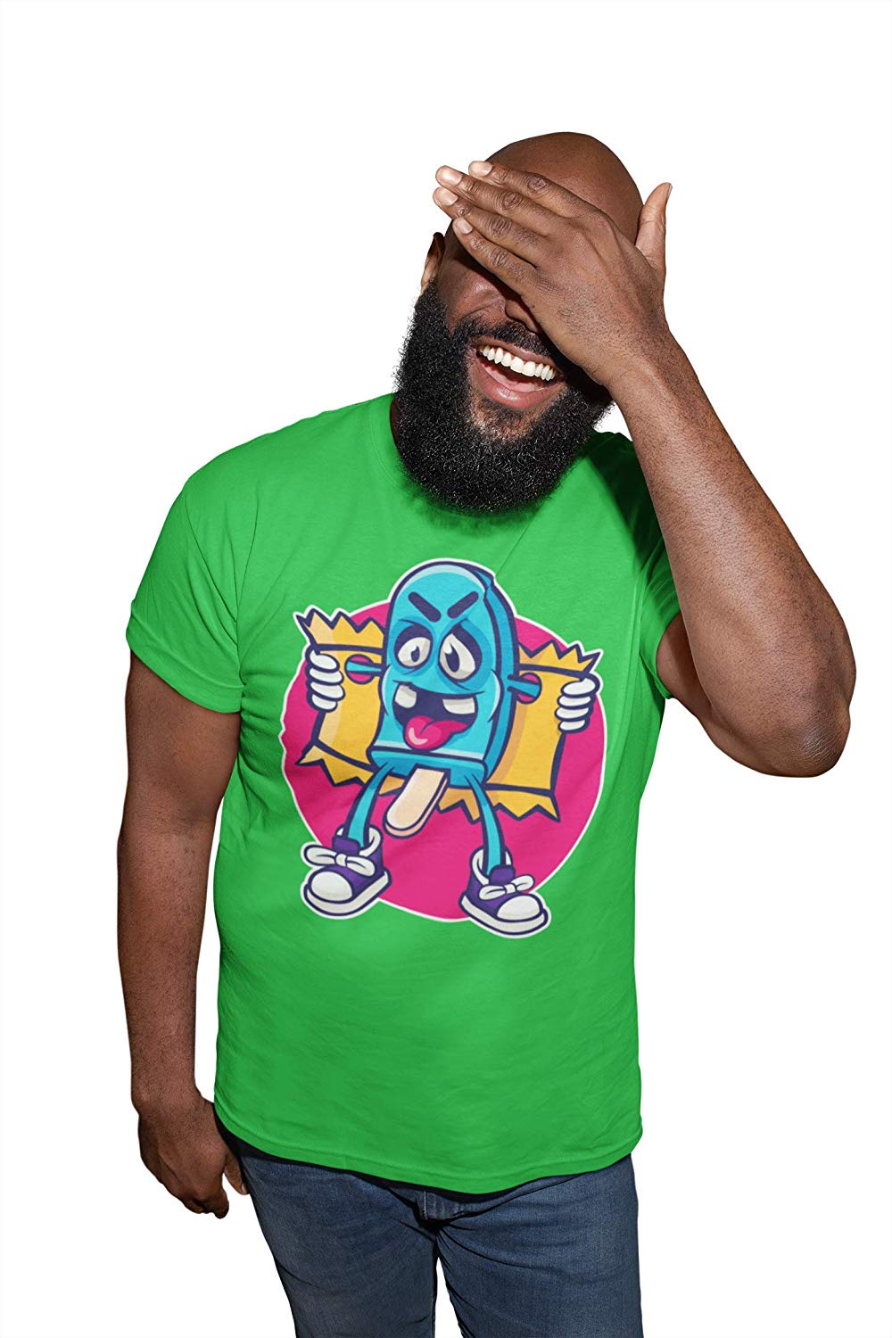 Ice Cream Flasher T-Shirt green