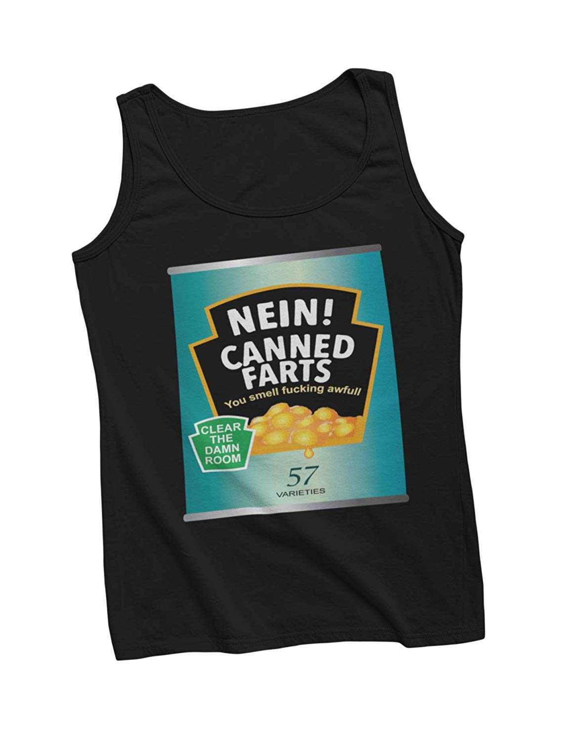 BingoCity Nein Canned Farts Novelty Funny Tshirt Tanktop B07RB9CD9X 2 Nein Canned Farts Vest black