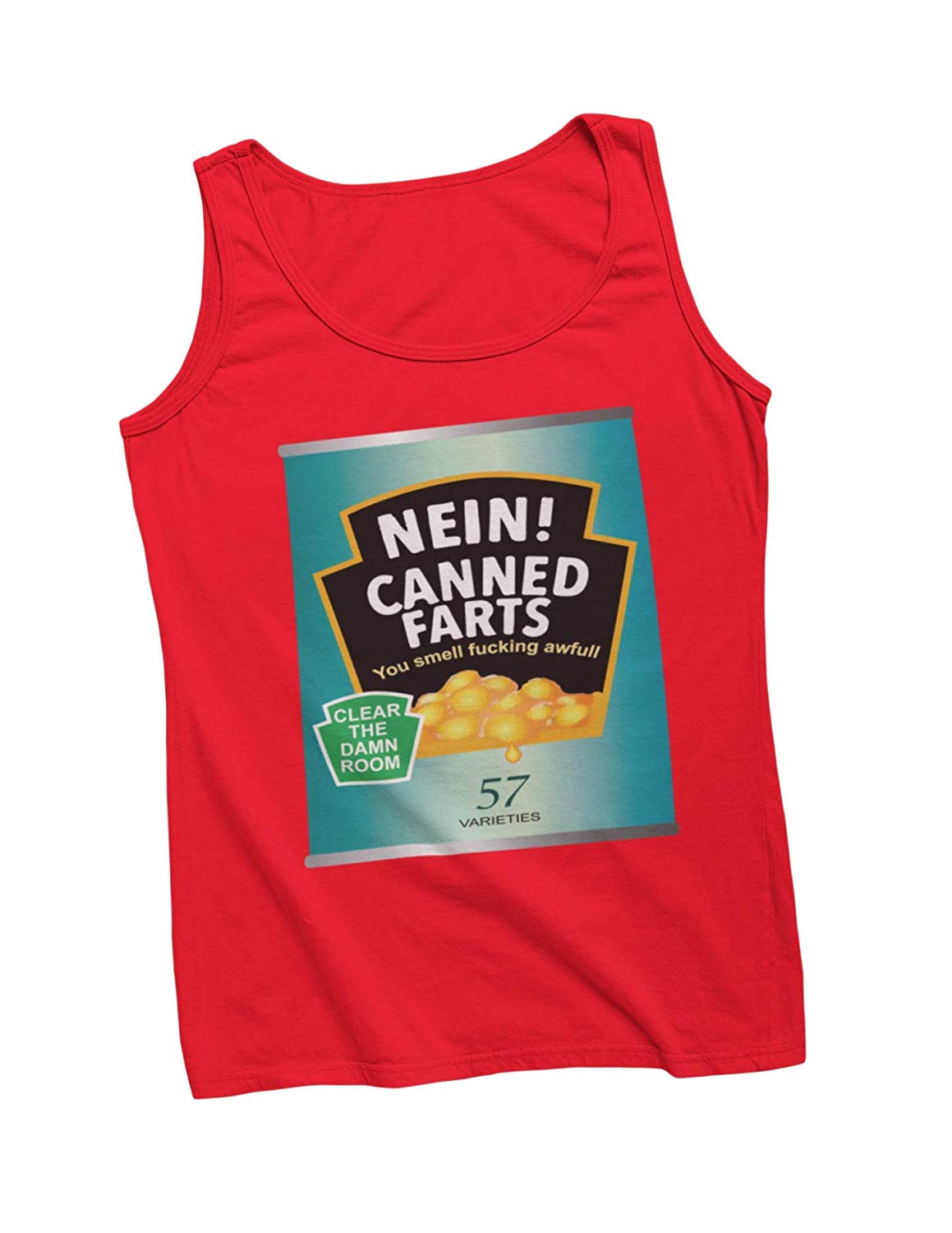 BingoCity Nein Canned Farts Novelty Funny Tshirt Tanktop B07RB9CD9X 5 Nein Canned Farts Vest red