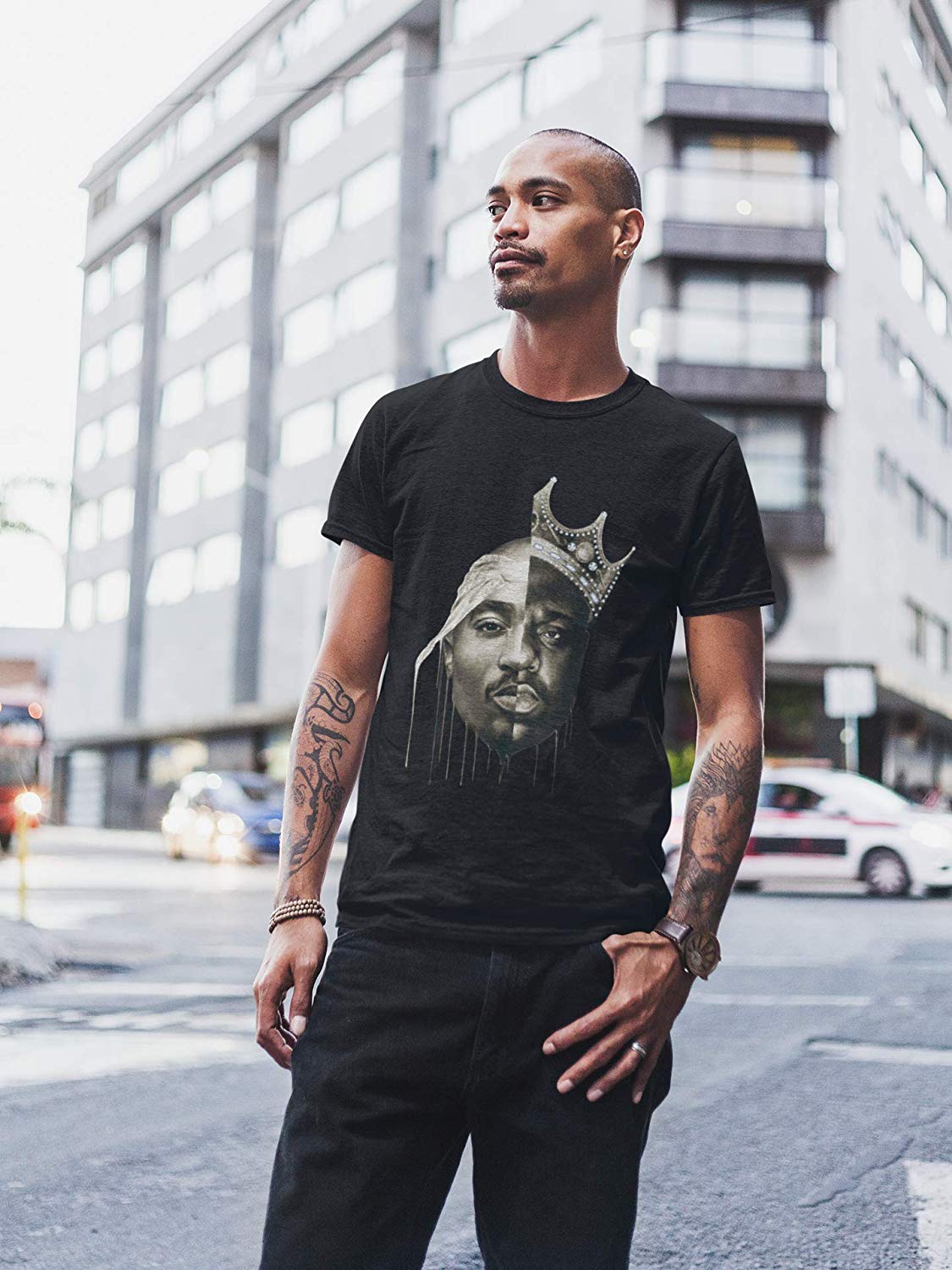 Just 1099 2Pac and Notorious Big Biggie Hip Hop Fan Rap Music Gift Idea T Shirt Suitable for Men Women Unisex Sizes S B07FQTRNDZ 2 nortorius BIG 2pac t-shirts